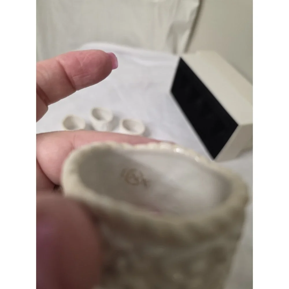 Vintage Lenox Butler's Pantry Napkin Rings Set of 4